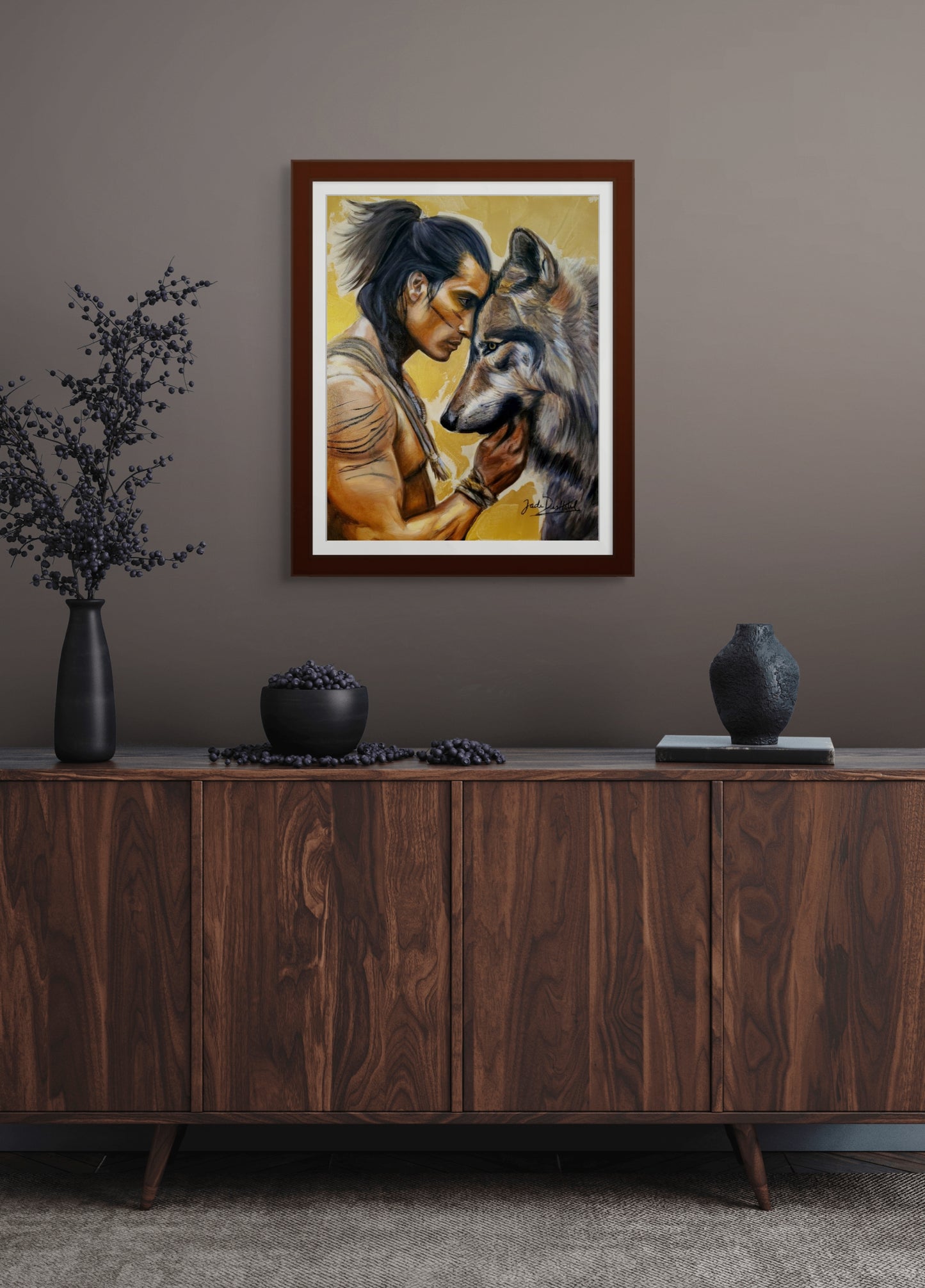 Lone Wolf No More - Print