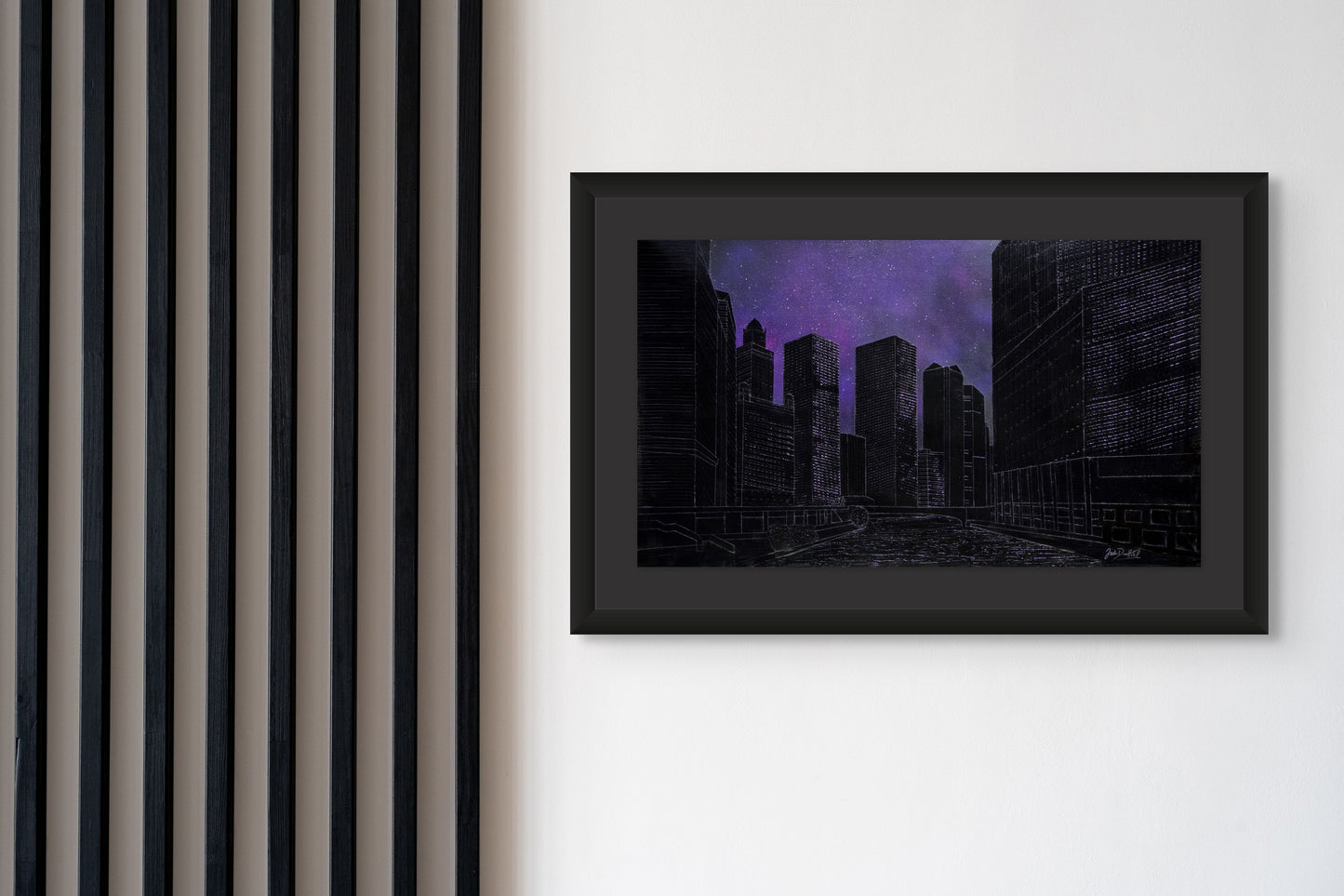Chicago City Lights - Print