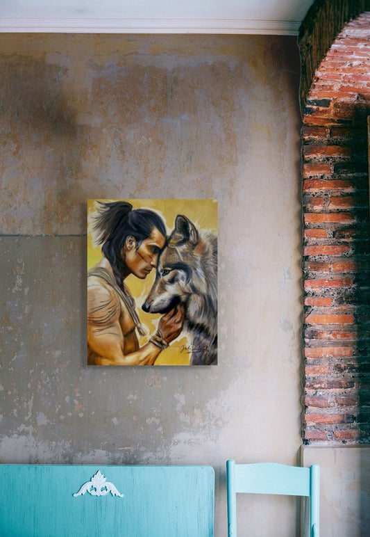 Lone Wolf No More - Print