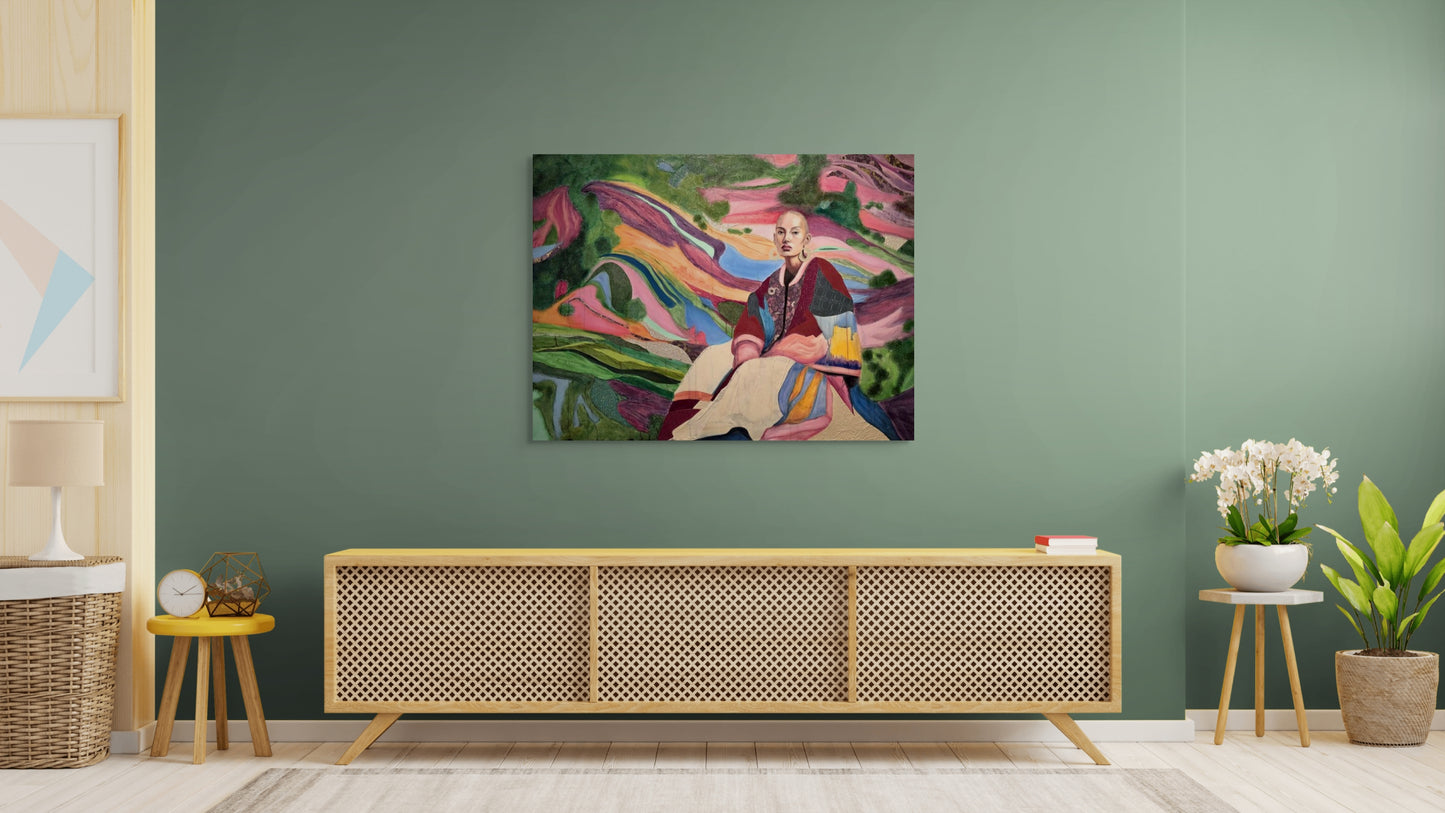 The World Through Her Eyes - Print
